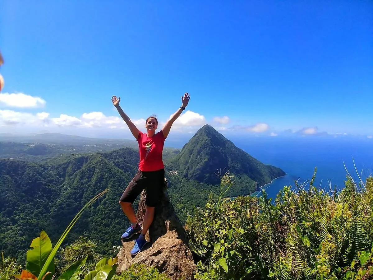 Treehouse Hideaway Villa I - Piton And Ocean Views Soufrière 0*,